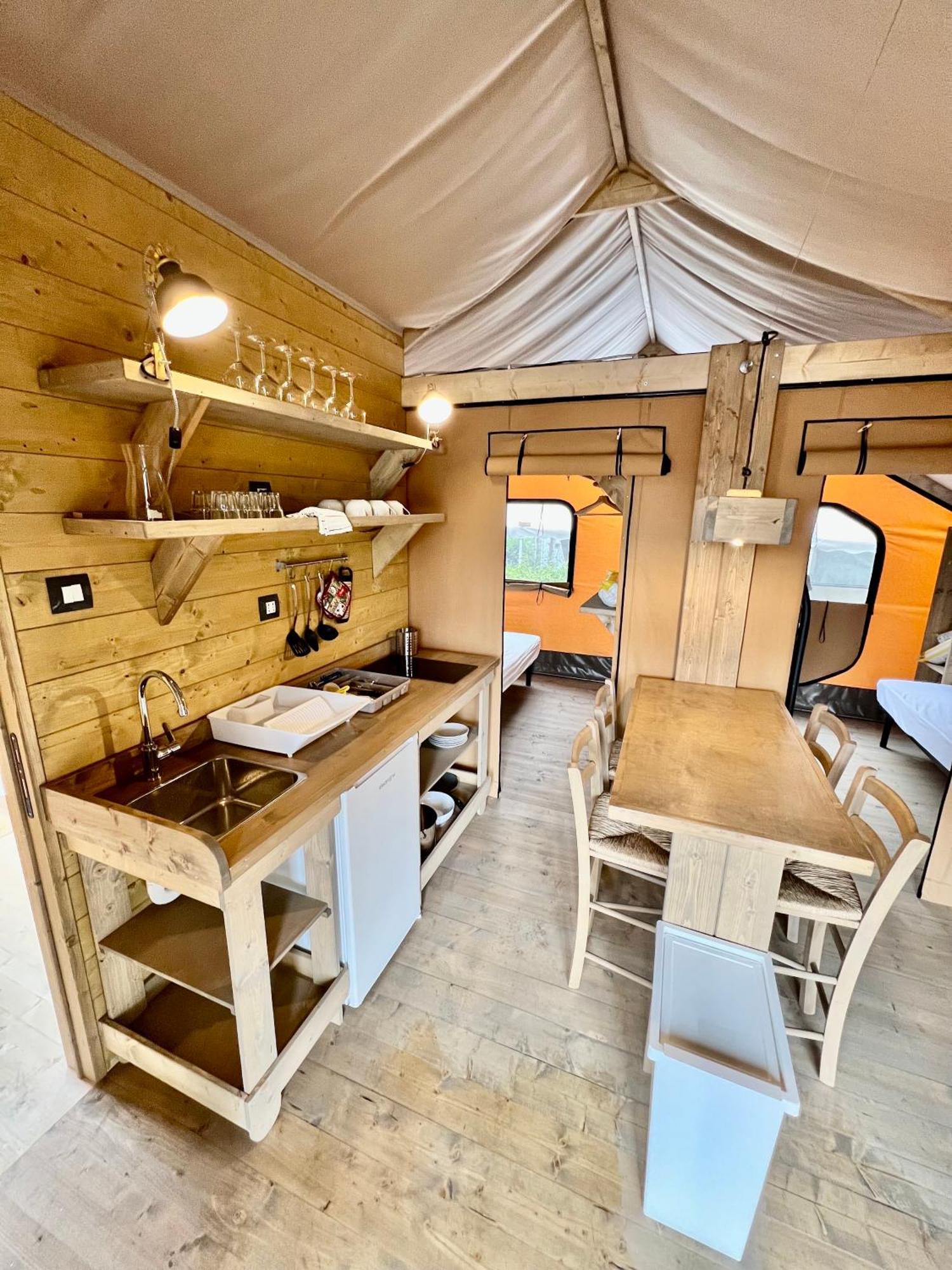 לקו Glamping Camping Rivabella מראה חיצוני תמונה